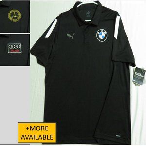 NEW 2XL Black Puma Men’s db Poly #709T Golf Polo Shirt